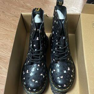 Dr. Marten’s 1460 Custom Chaos Hearts Backhand Boots